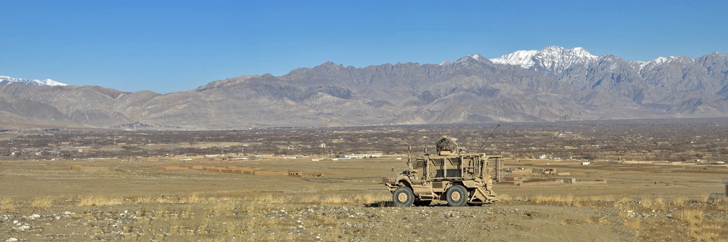 USFOR-A Spokesman Col Sonny Leggett banner