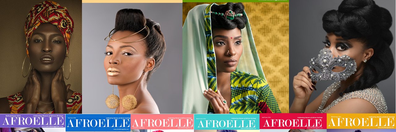 Afroelle Magazine banner