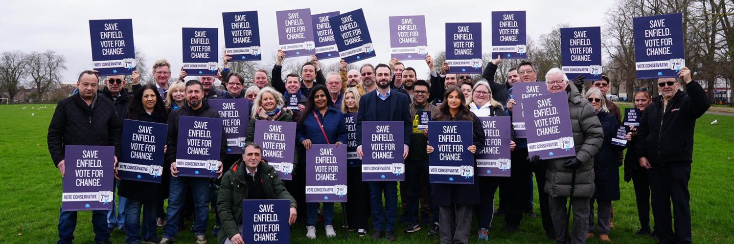 Southgate and Wood Green Conservative Association banner