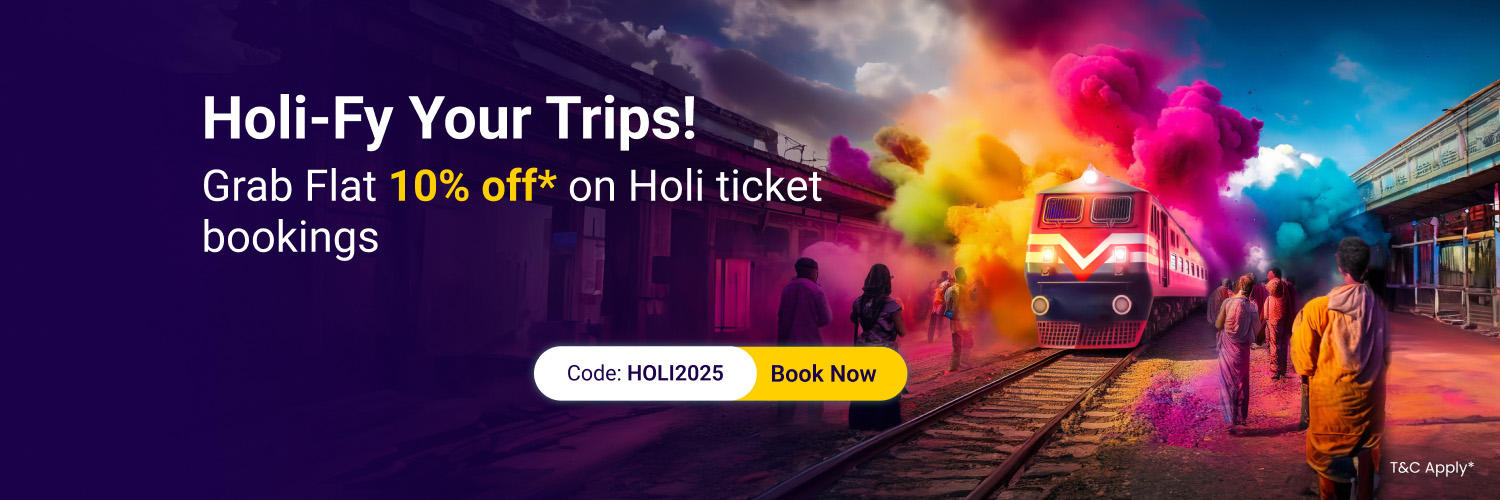 Trainman - Train booking app banner