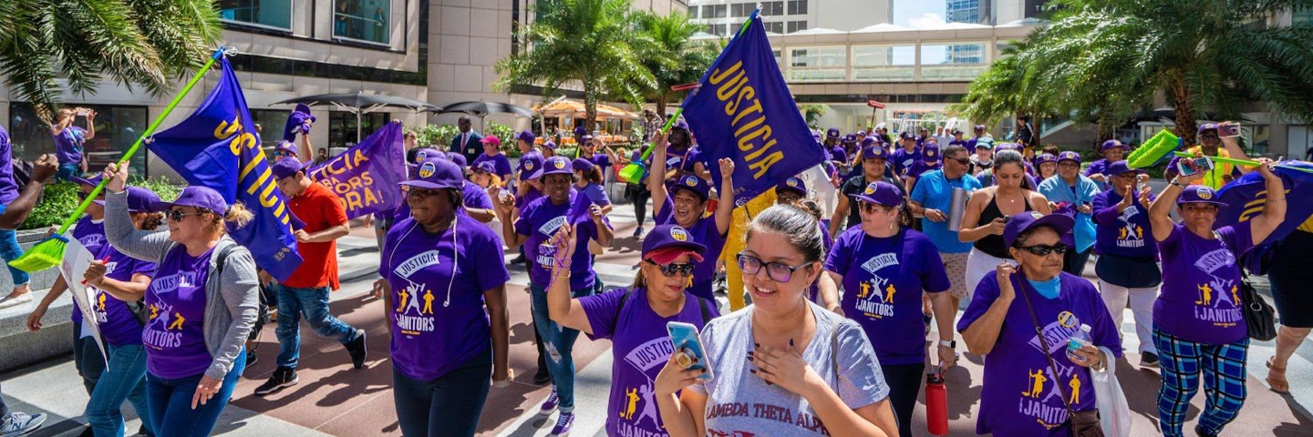 SEIU Florida banner