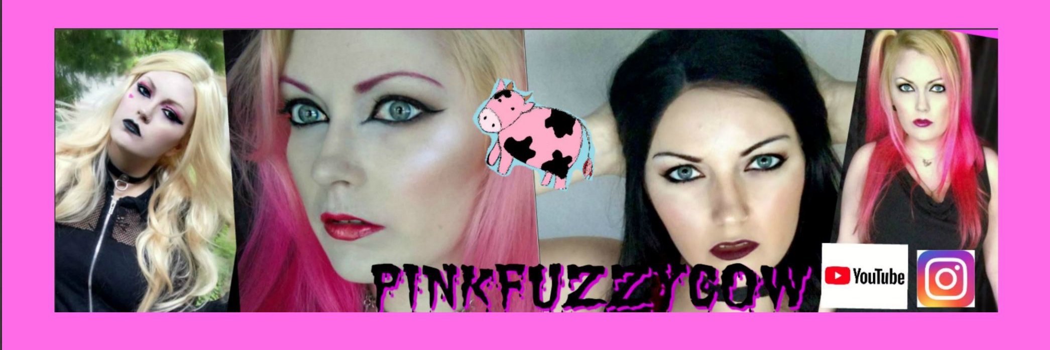 Pinkfuzzycow's profile banner image