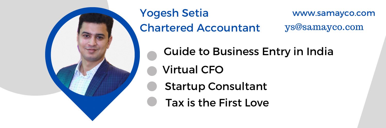 CA Yogesh Setia 📚 banner