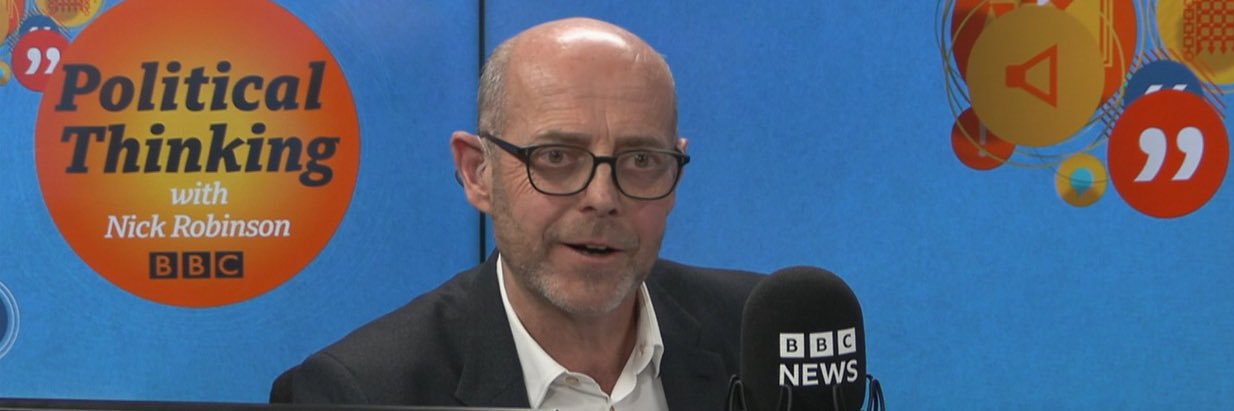 Nick Robinson's banner