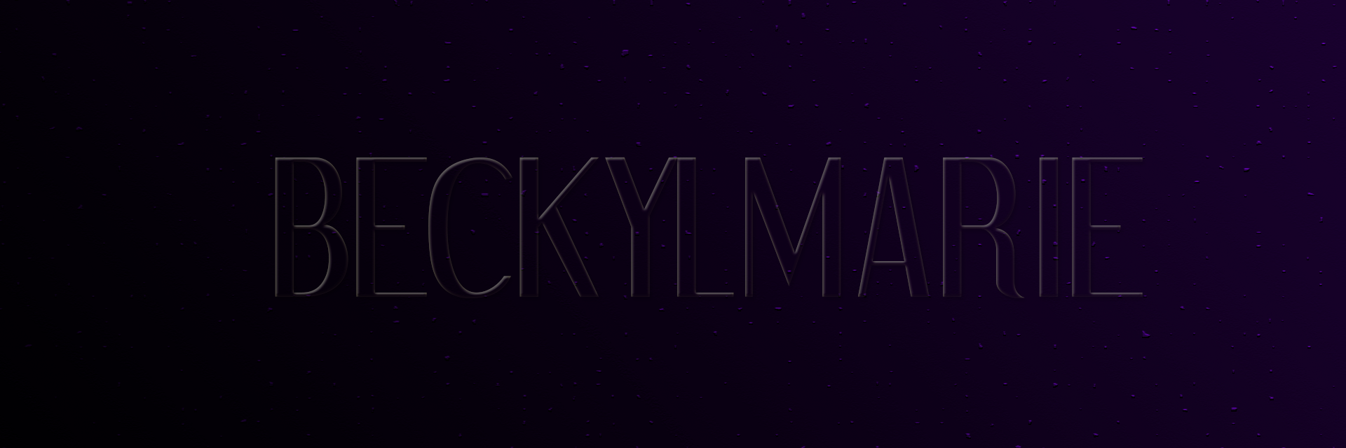 beckydactyl's profile banner image
