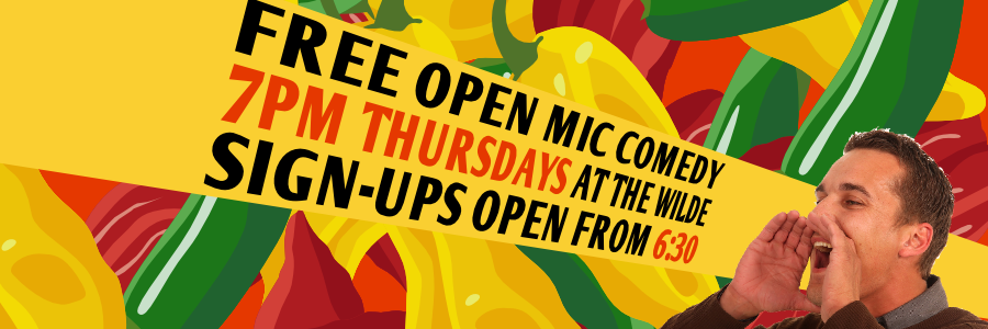 Hot Spot Open Mic banner