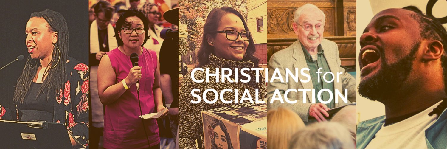 Christians for Social Action banner