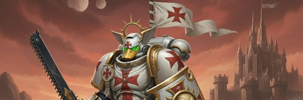 Quacking Crusader banner