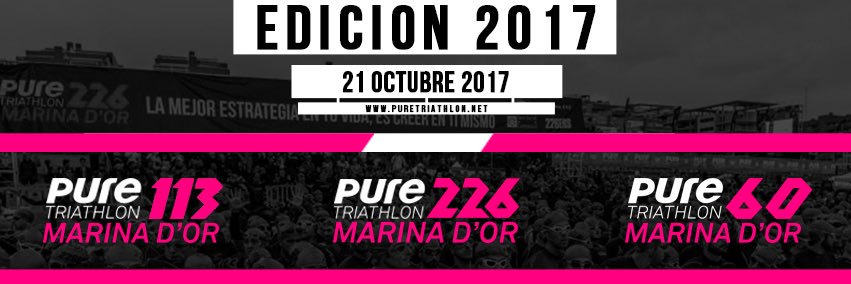 Pure triathlon banner