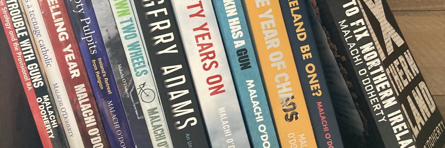 Malachi O'Doherty banner