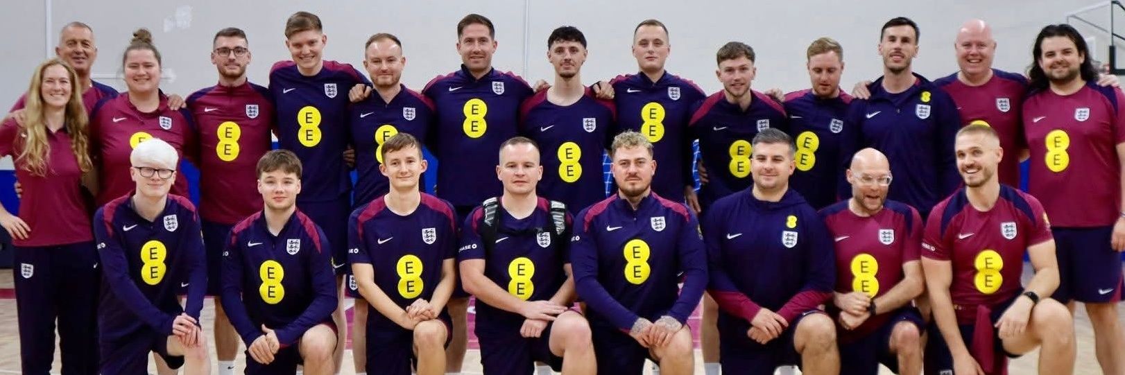 Partially Sighted Football League banner