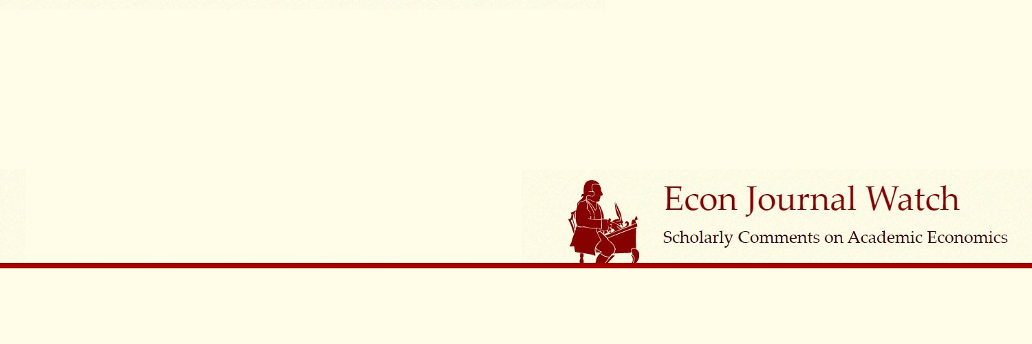 Econ Journal Watch's banner