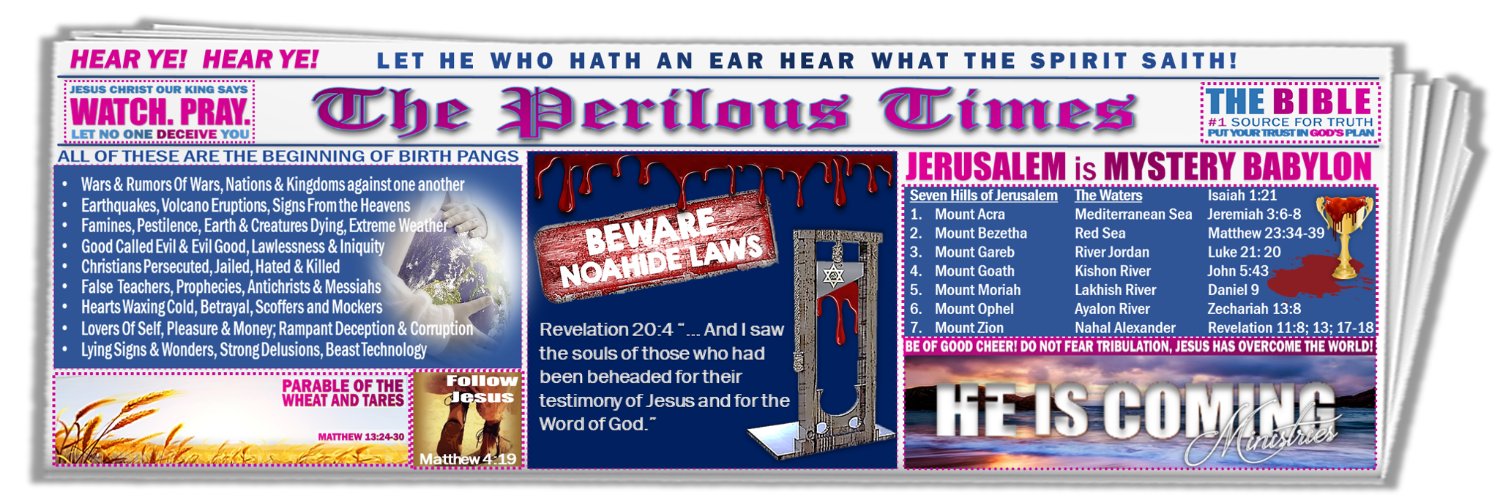 Lisa / Jesus is Coming Soon banner