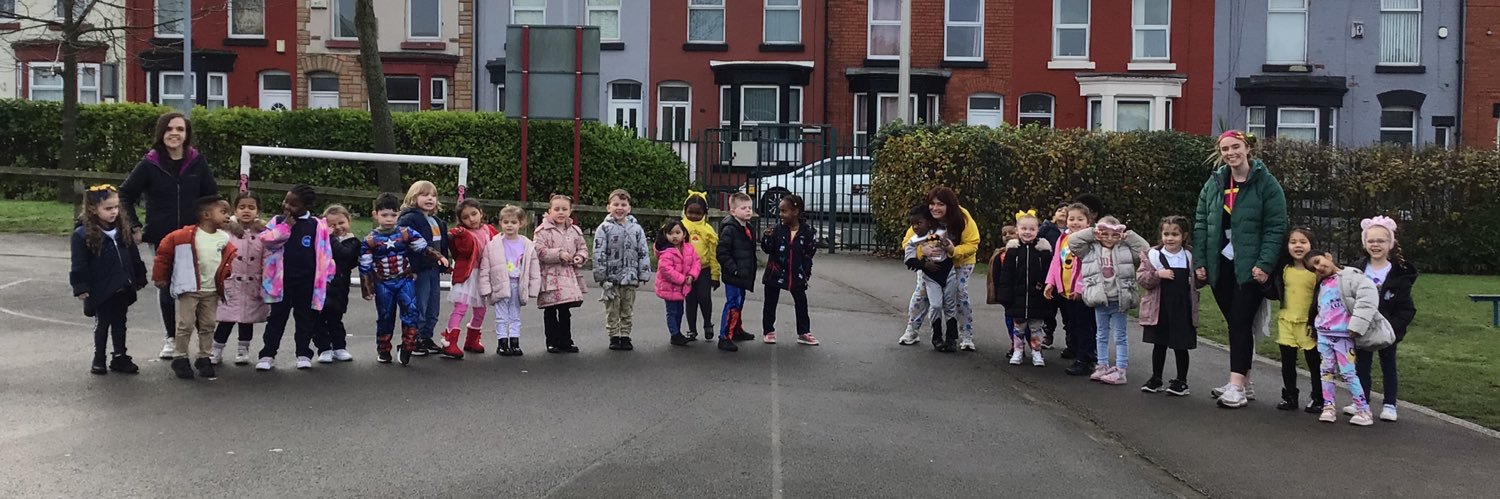 Reception at Heygreen Primary School banner