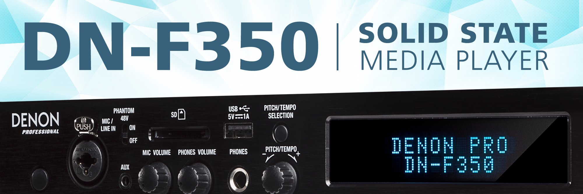 Denon Professional banner