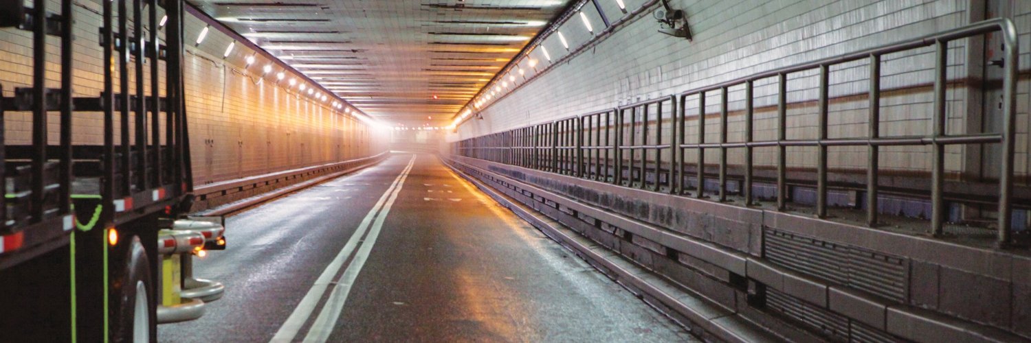 Lincoln Tunnel's banner