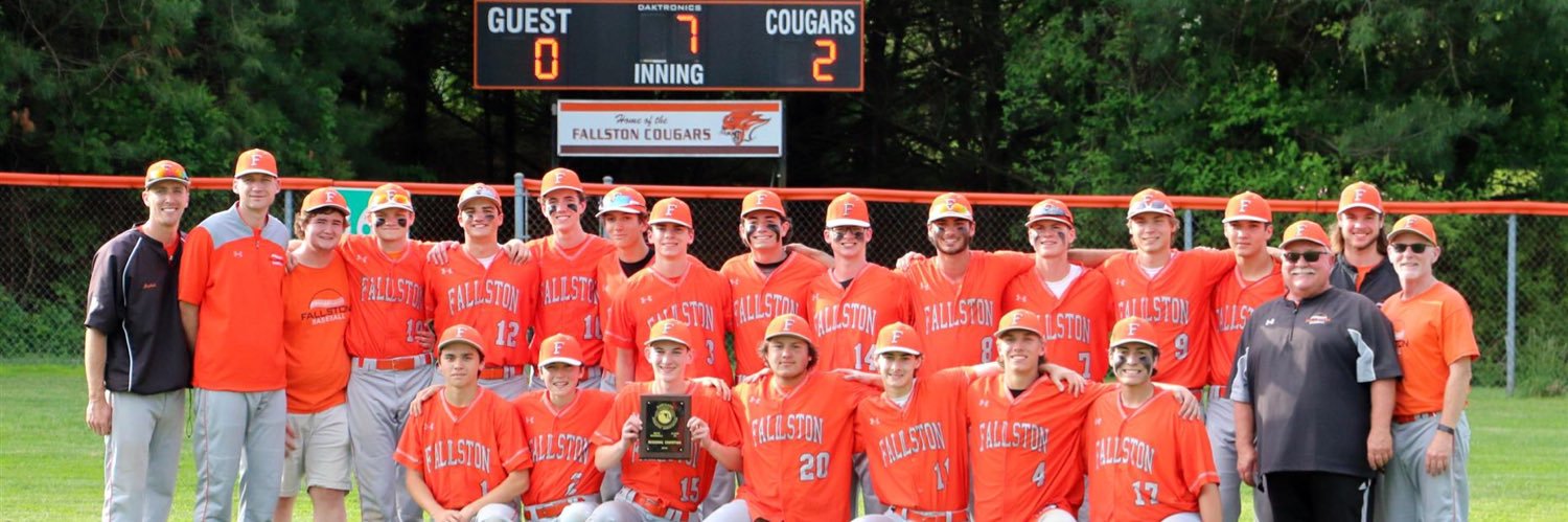 Fallston Baseball banner