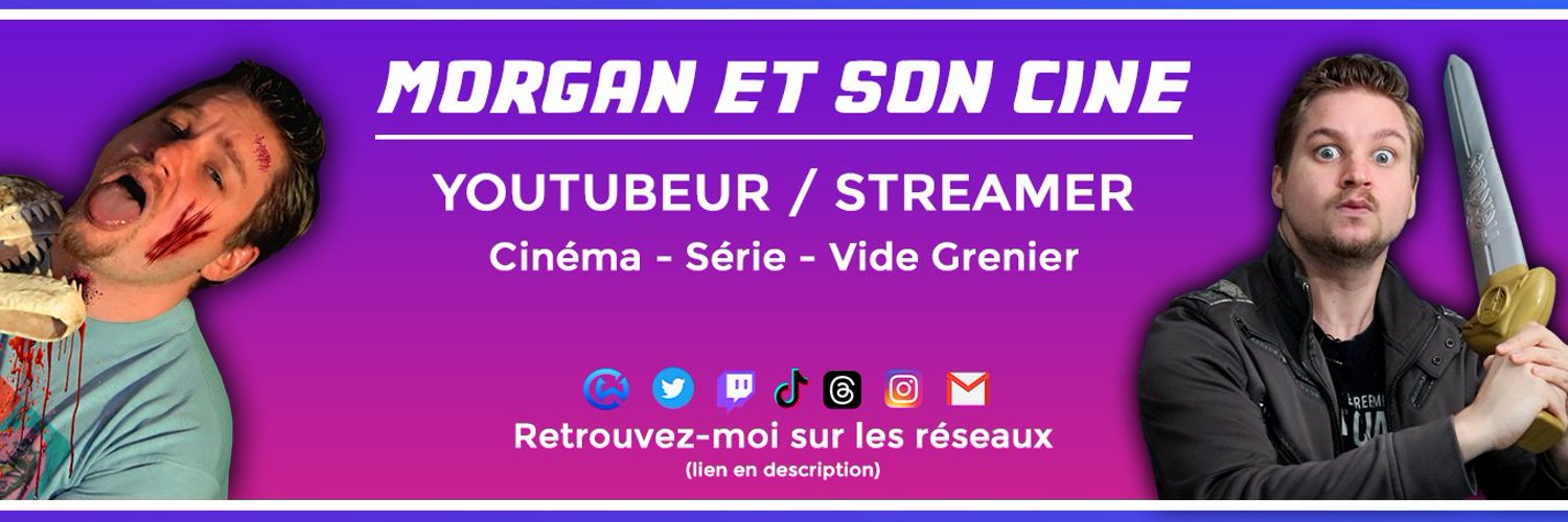 Morgan et son ciné Profile Banner