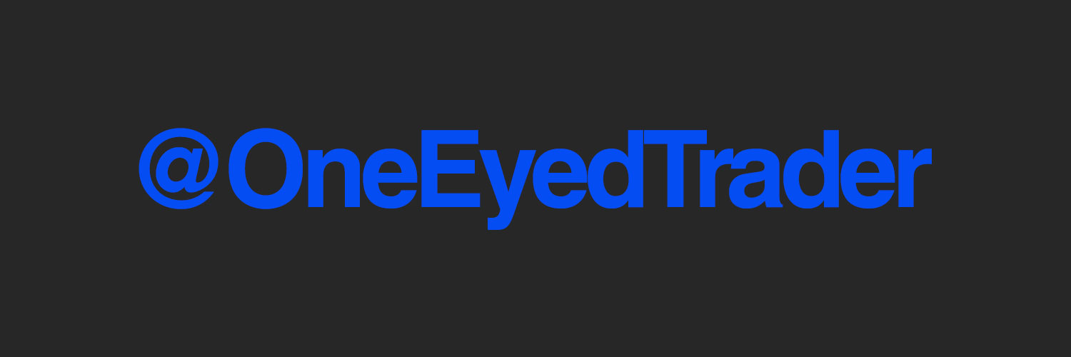 𝗢𝗻𝗲 𝗘𝘆𝗲𝗱 𝗧𝗿𝗮𝗱𝗲𝗿 banner