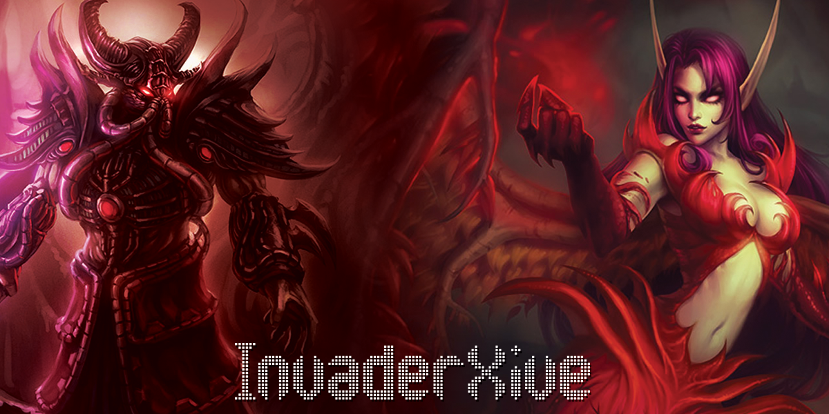InvaderXive's profile banner image