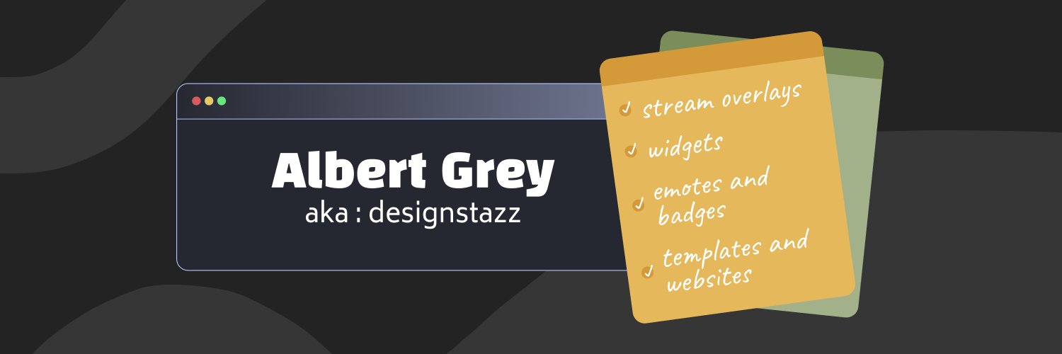 Albert García - DesignsTazz banner