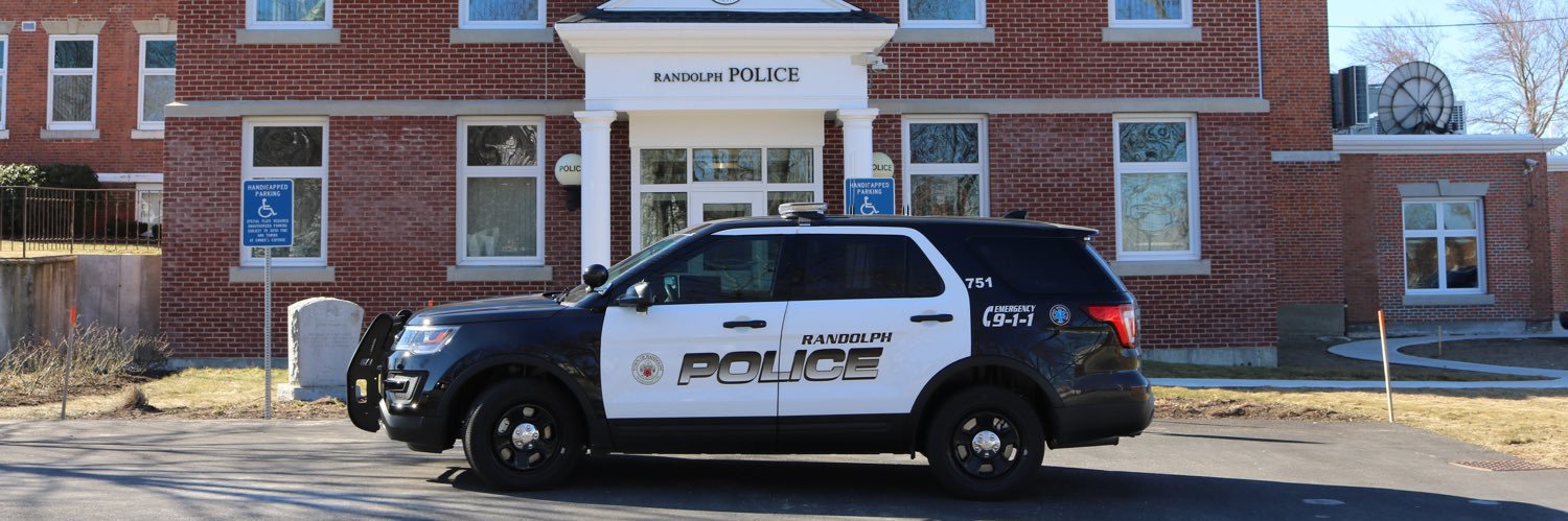 Randolph Police Dept banner