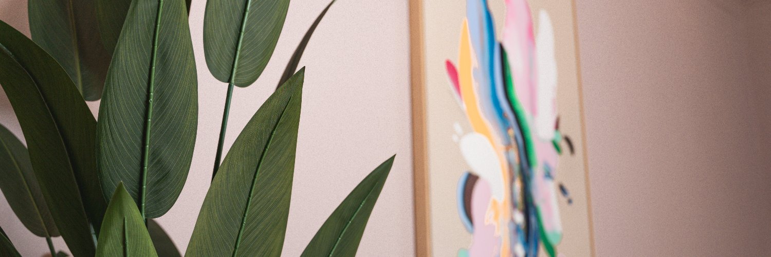 Blooming Artificial banner