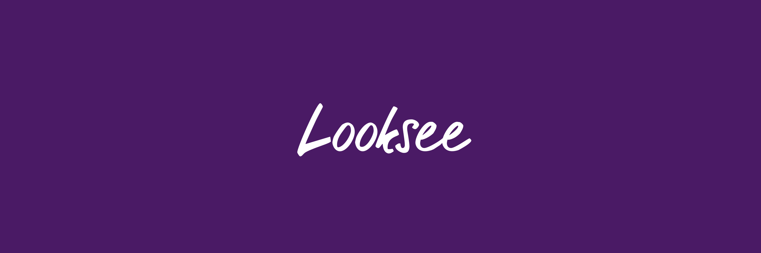 Looksee banner