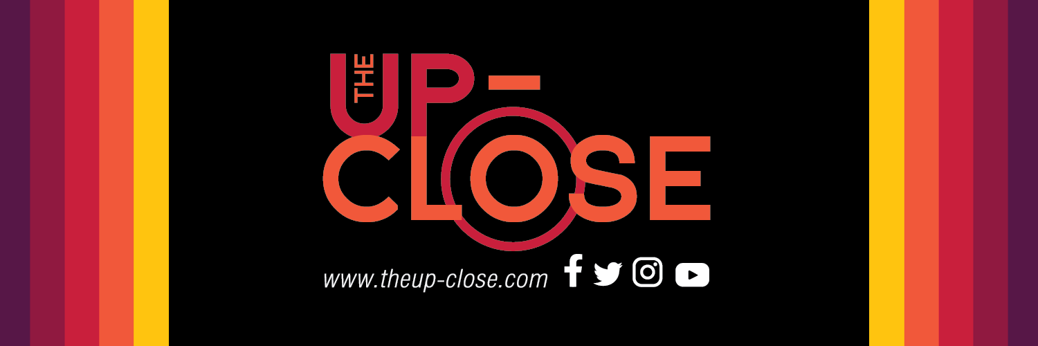 The Up-close banner