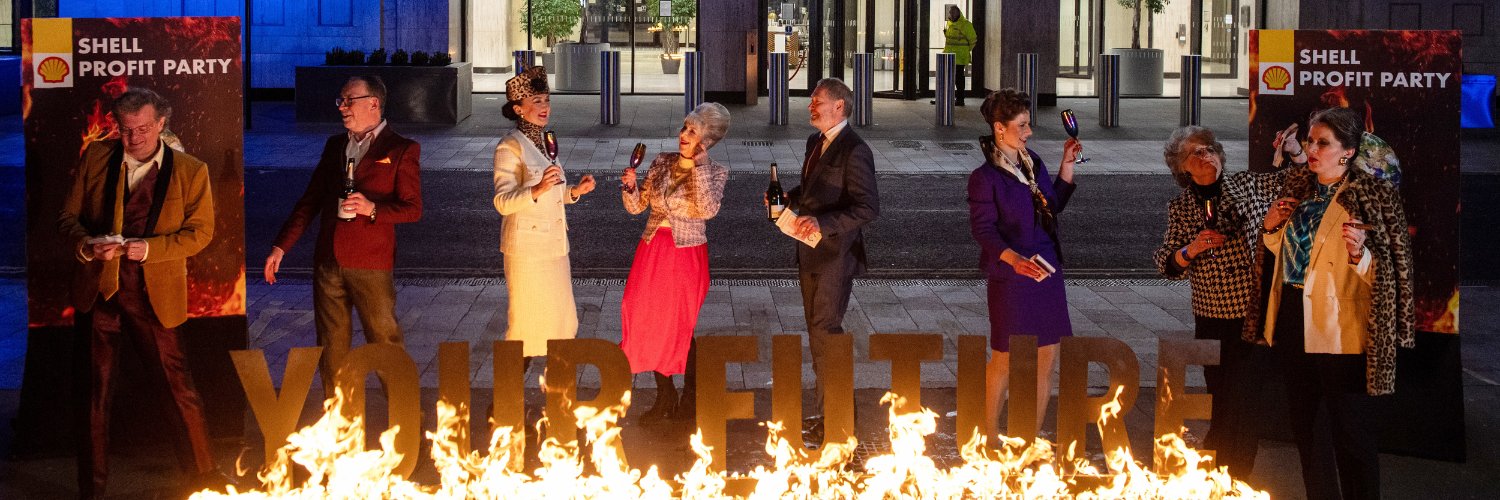 Greenpeace Manchester banner