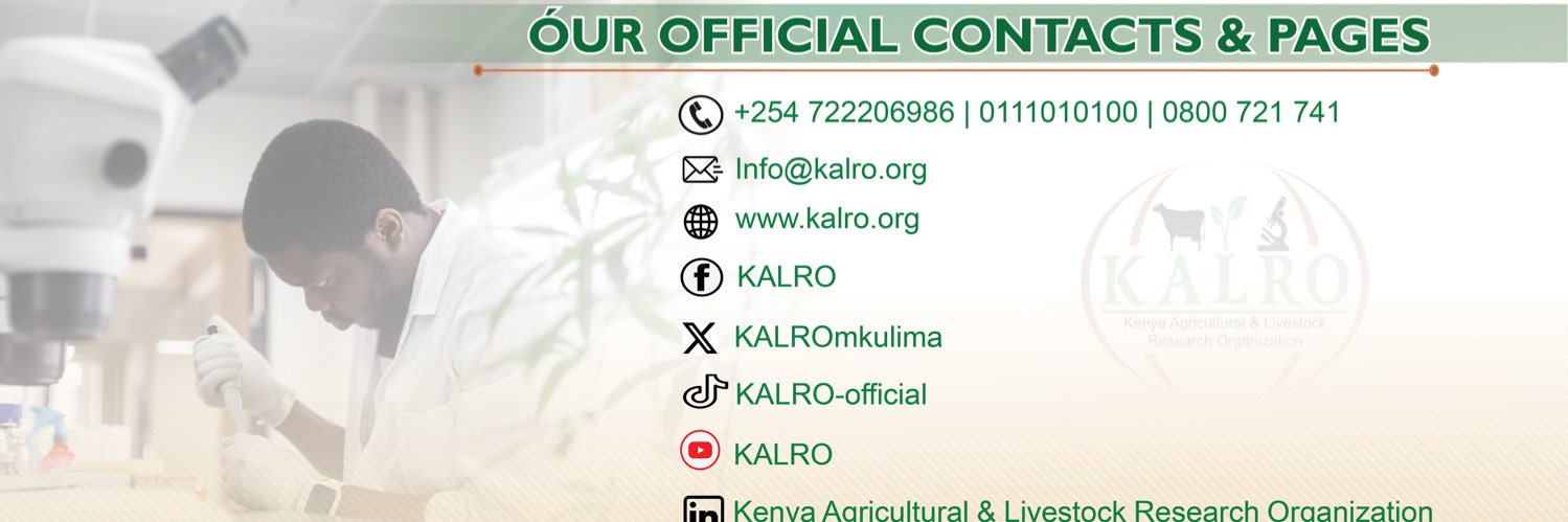 KALRO banner