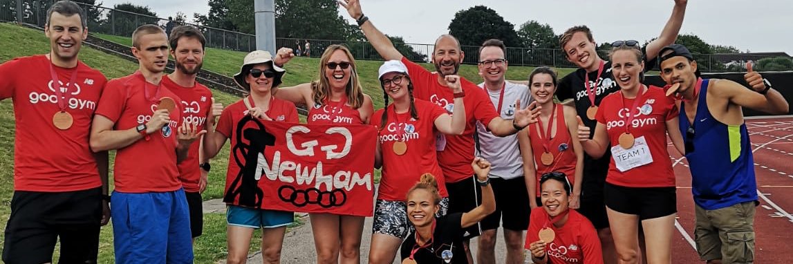 GoodGym Newham banner
