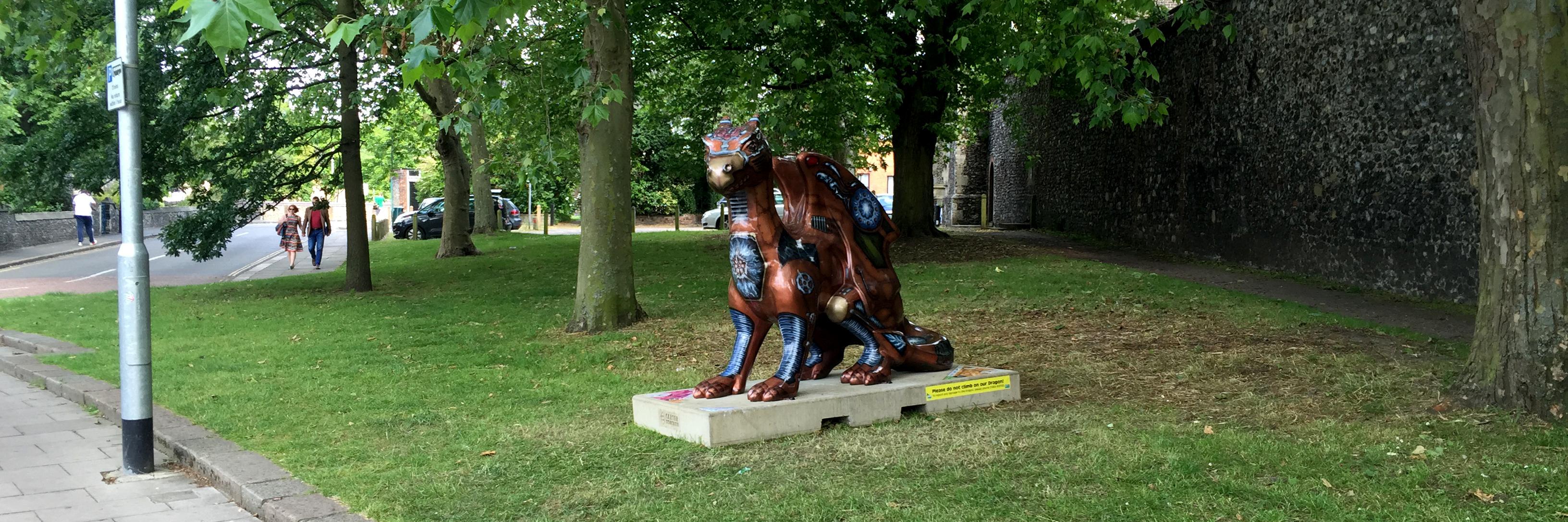 Steam the Dragon banner