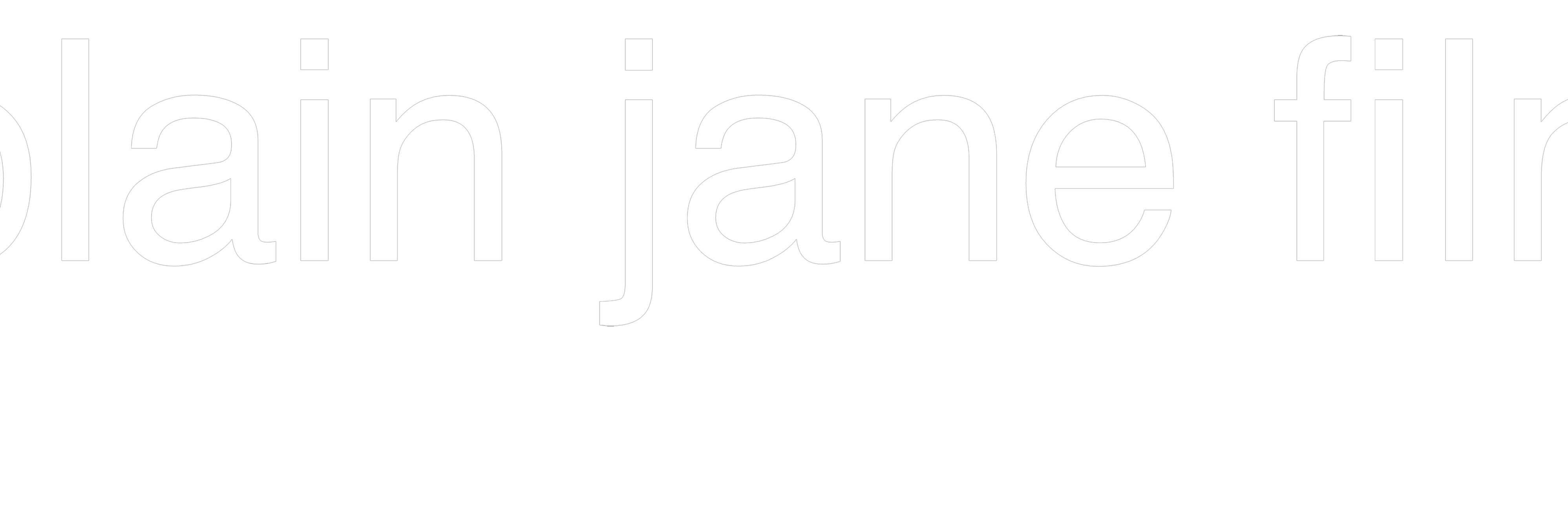 plainjanefilms's profile banner image