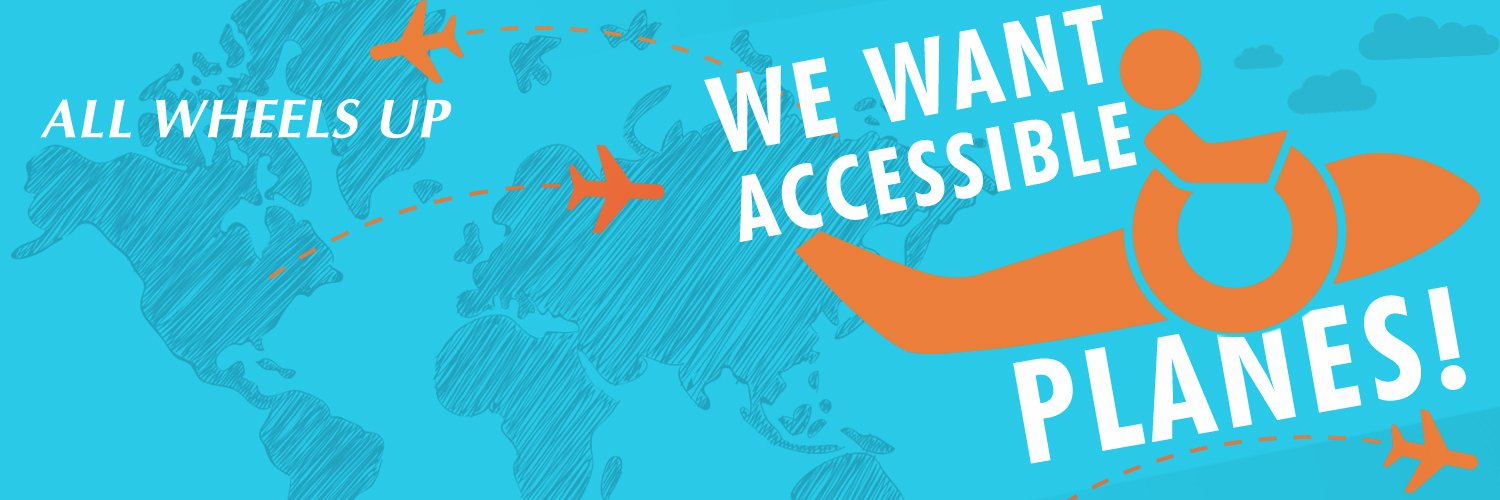 All Wheels Up ♿✈ banner