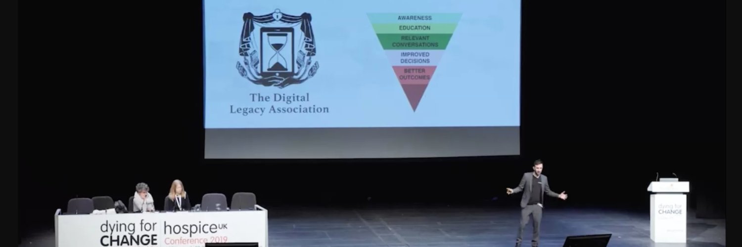 The Digital Legacy Association's banner