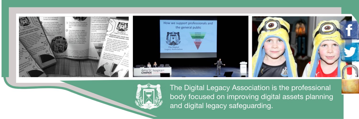 The Digital Legacy Association banner