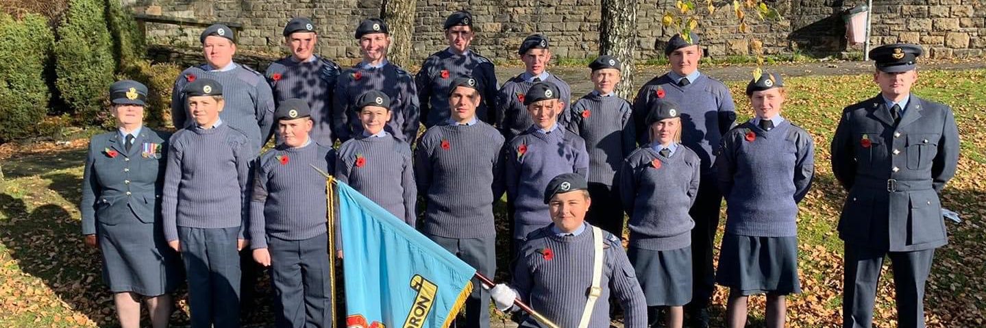 212 (Risca) Squadron RAFAC banner