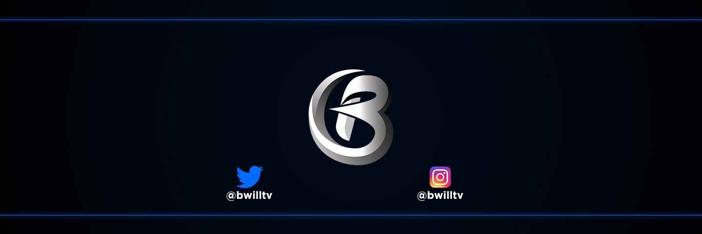 BwillTV's profile banner image