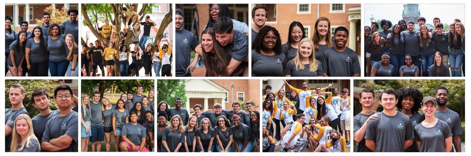 WFU Residence Life and Housing banner