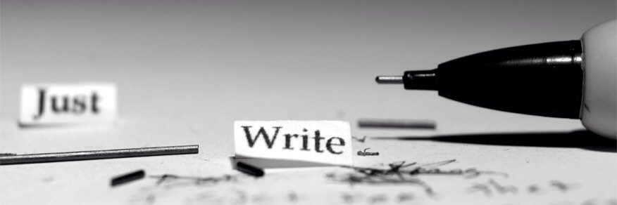 The Write List banner