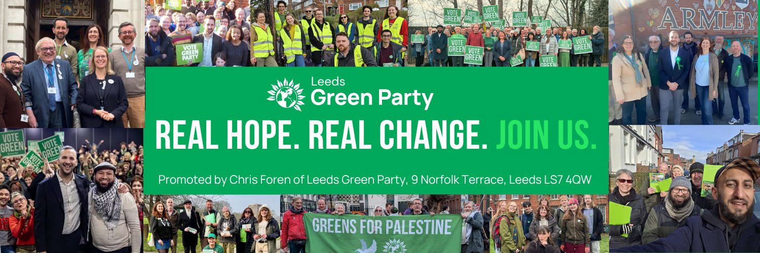 Leeds Green Party (@LeedsGreenParty) / Posts / X