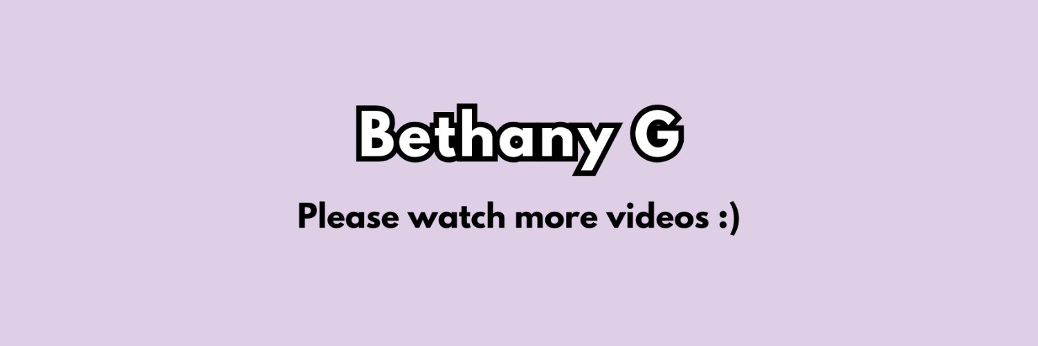 bethanygrieve04's profile banner image