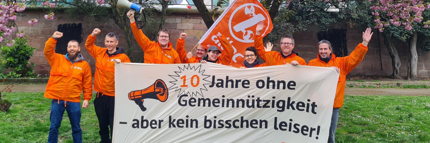 Attac Deutschland banner