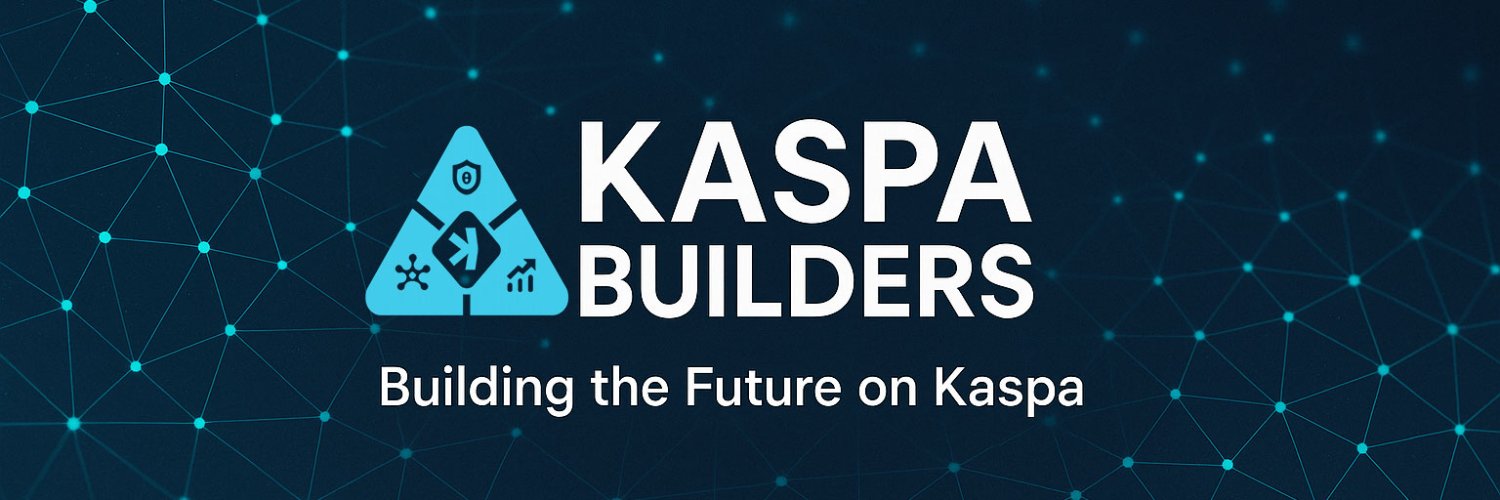 Kaspa Builders banner