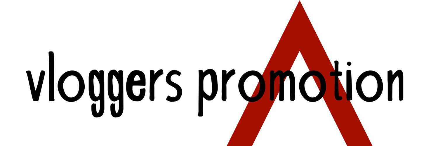 Vloggerspromoti's profile banner image