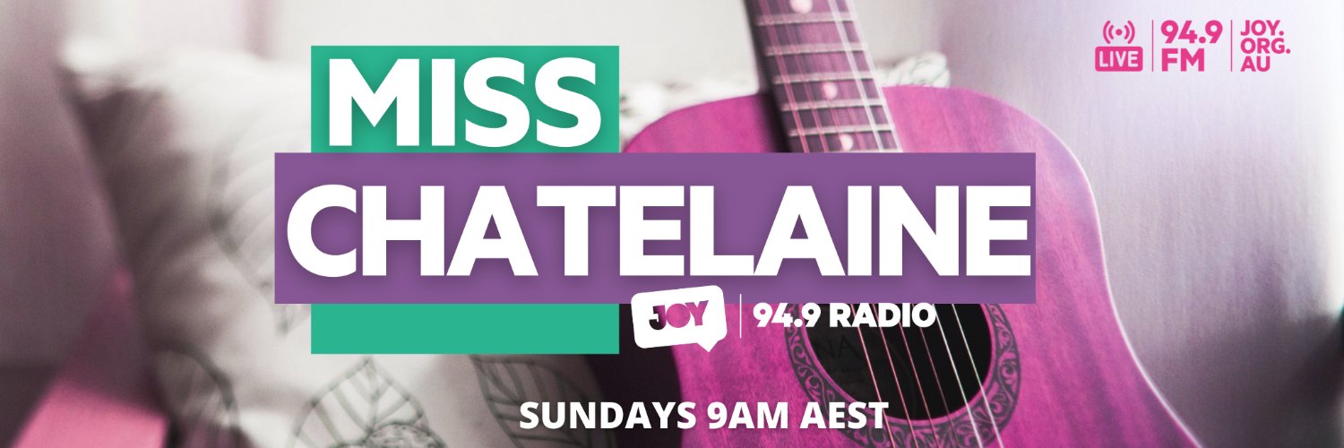 Miss Chatelaine JOY's banner