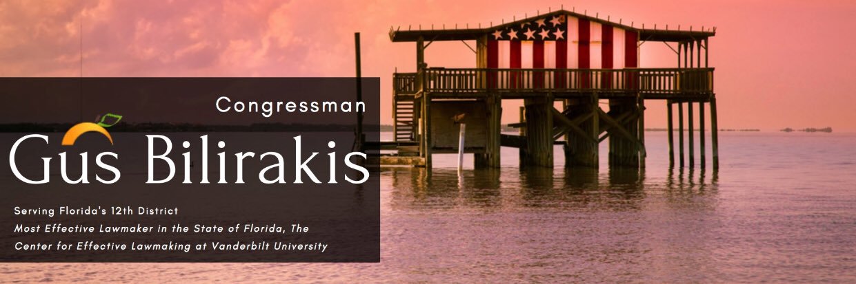 Gus Bilirakis's banner