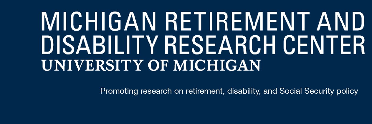 Retirement & Disability Research banner
