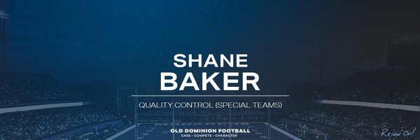 CoachShaneBaker Profile Banner